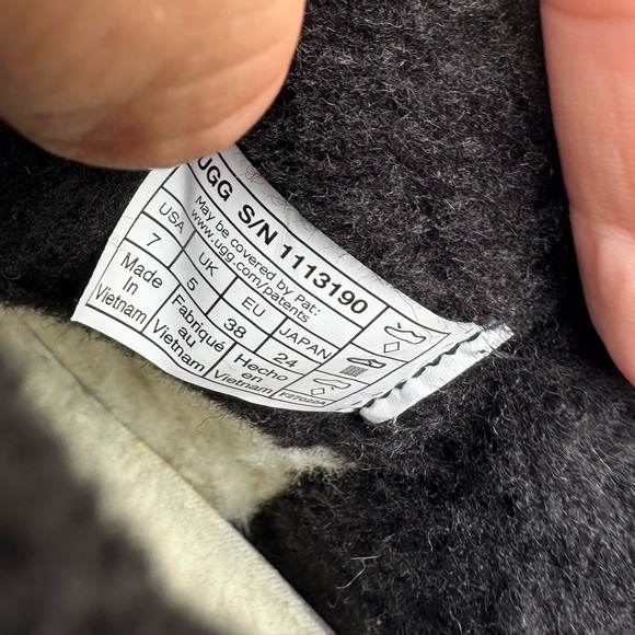 UGG Australia Classic Clear Mini Boot Black Sz 7 Brand New Waterproof Rainboot - Picture 6 of 7